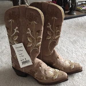 Ferrini ‘Desert Bloom’ Cowgirl Boot 6.5B/Narrow